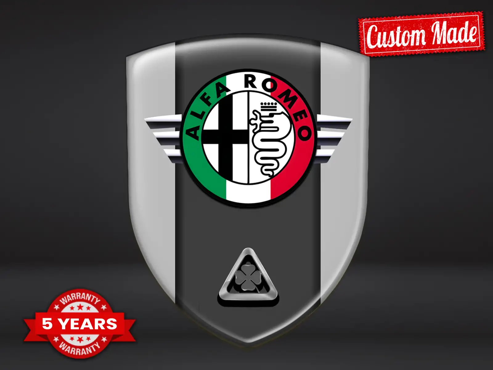 Alfa Romeo Vinyle Auto Luxe Élégant Haut de Gamme